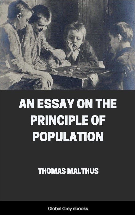 an essay on the principle of population pdf
