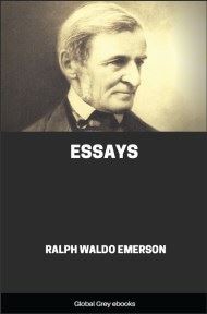 cover page for the Global Grey edition of Essays by Ralph Waldo Emerson