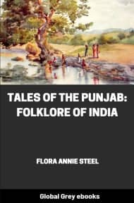 cover page for the Global Grey edition of Tales of the Punjab: Folklore of India by Flora Annie Steel