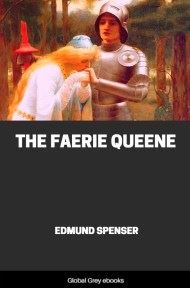 cover page for the Global Grey edition of The Faerie Queene by Edmund Spenser