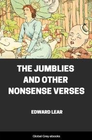 cover page for the Global Grey edition of The Jumblies and Other Nonsense Verses by Edward Lear