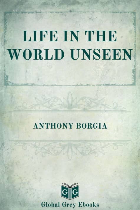 cover page for the Global Grey edition of Life in the World Unseen by Anthony Borgia