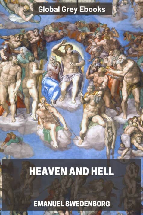cover page for the Global Grey edition of Heaven and Hell by Emanuel Swedenborg