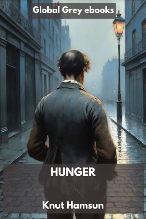 cover page for the Global Grey edition of Hunger by Knut Hamsun