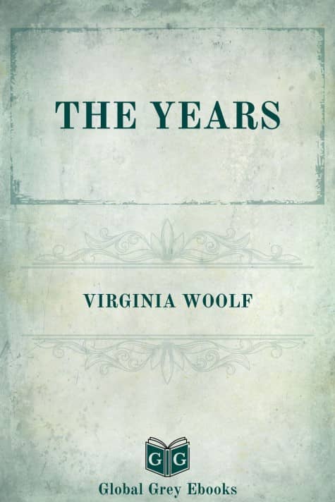 cover page for the Global Grey edition of The Years by Virginia Woolf