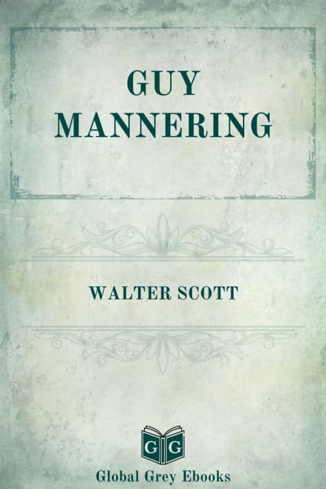 cover page for the Global Grey edition of Guy Mannering by Walter Scott